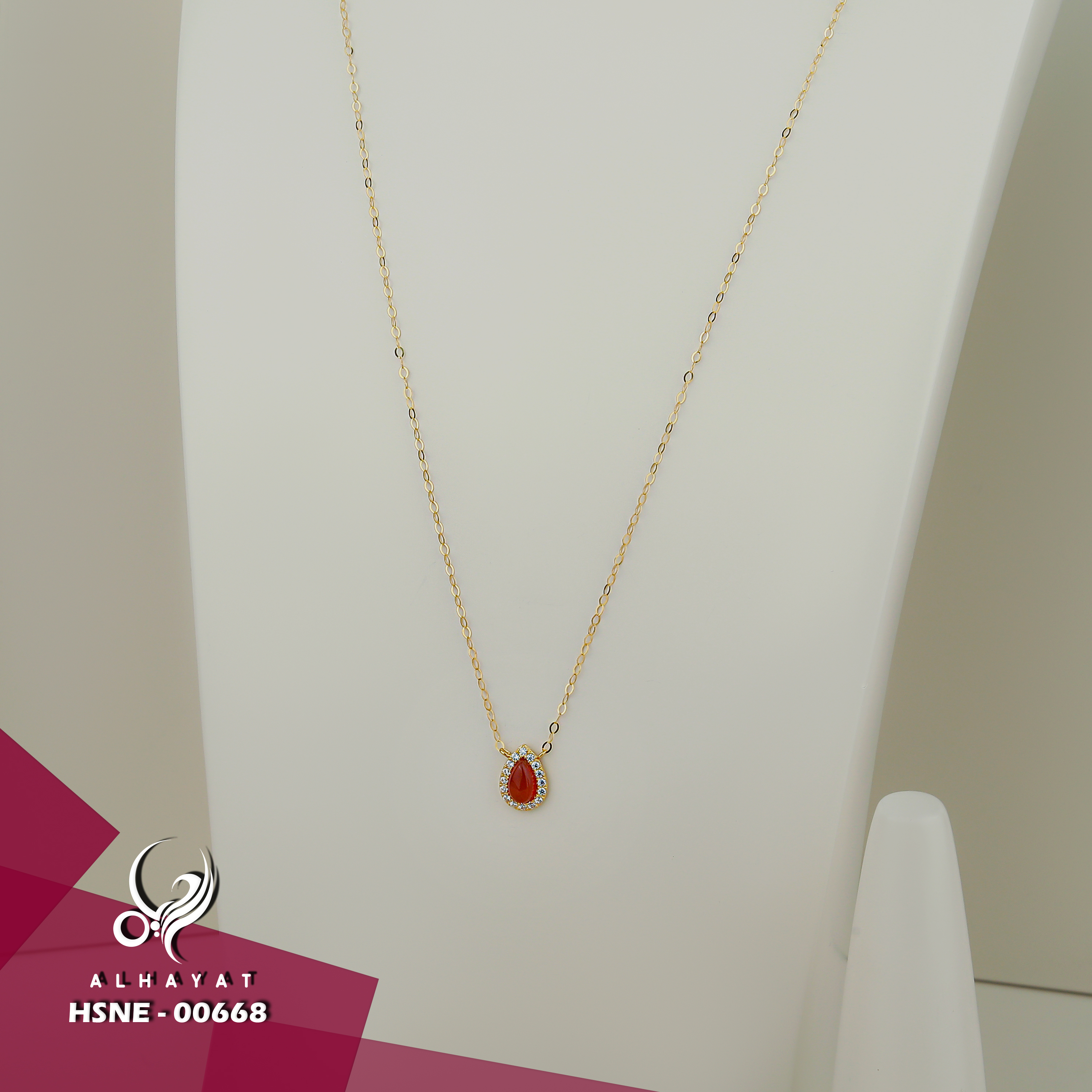 21 karat gold choker, made in Turkey - (H-0968)